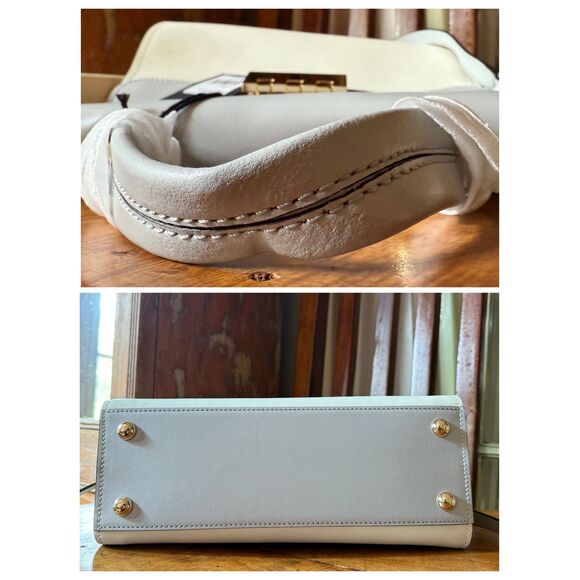 ZAC Zac Posen Eartha Colorblock Leather Top Handle Crossbody Bag NWT - Picture 5 of 11